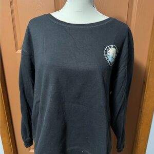 Women's Ron Jon Surf Shop Dark Grey Graphic Sweatshirt